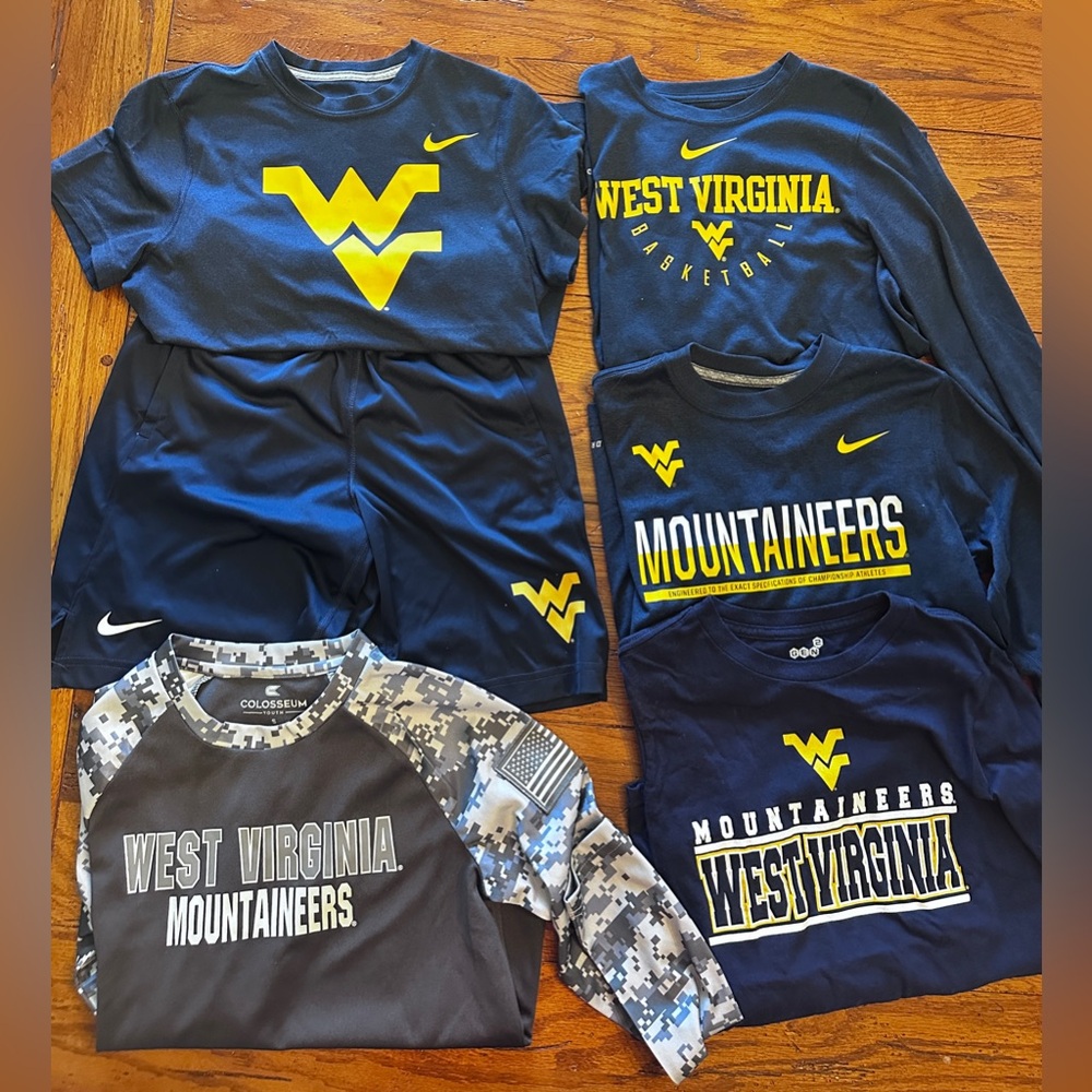 Boy WVU lot